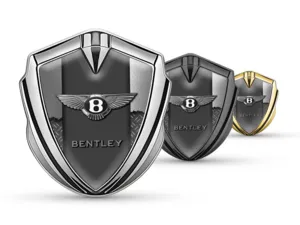 Bentley Metall Emblem Abzeichen Pro Stil Edelstahl